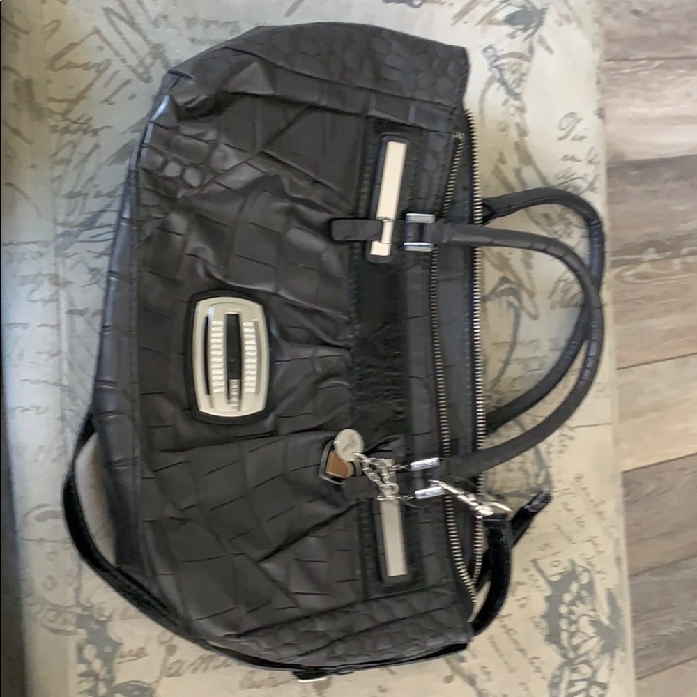 Guess purse black with removable shoulder strap